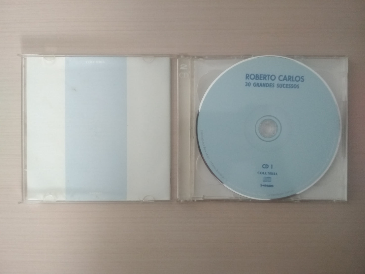 Cd Roberto Carlos 30 Grandes Sucessos Duplo Volumes I e II