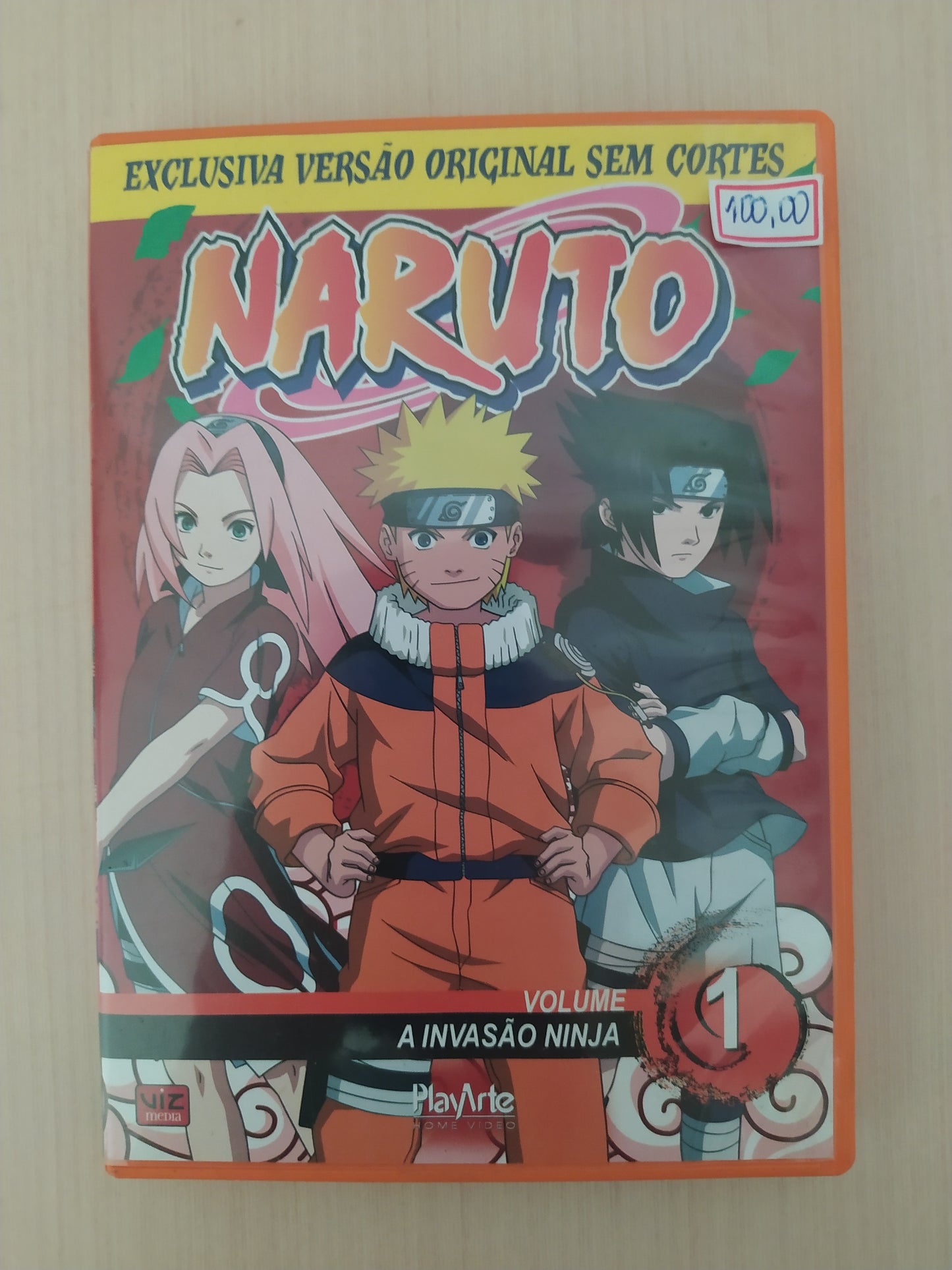 Dvd Naruto A Invasão Ninja Vol. 1