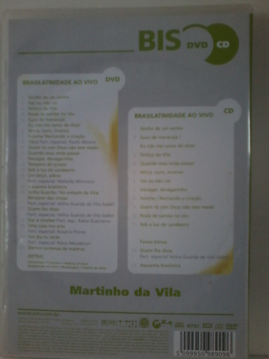 DVD - Bis Martinho Da Vila