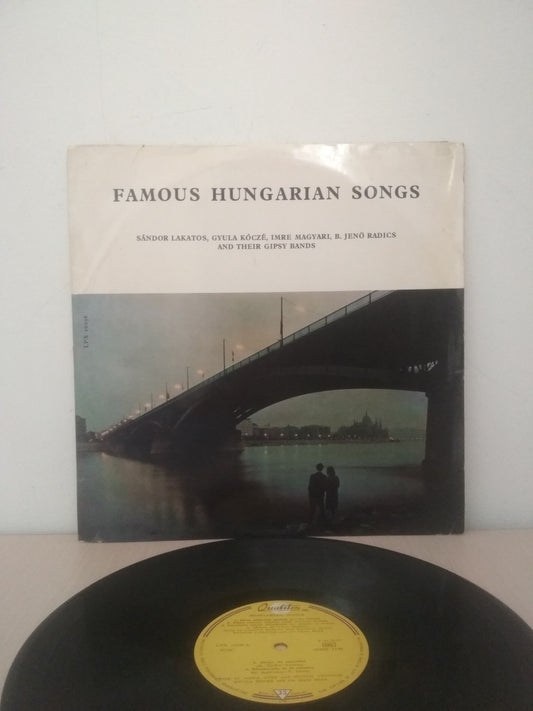 Lp Vinil Famous Hungarian Songs