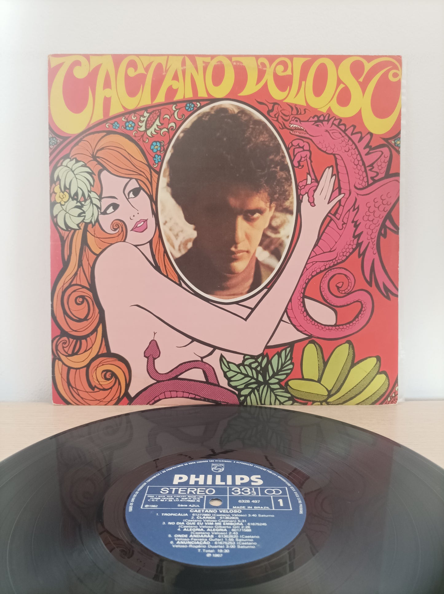 Lp Vinil Caetano Veloso 1967