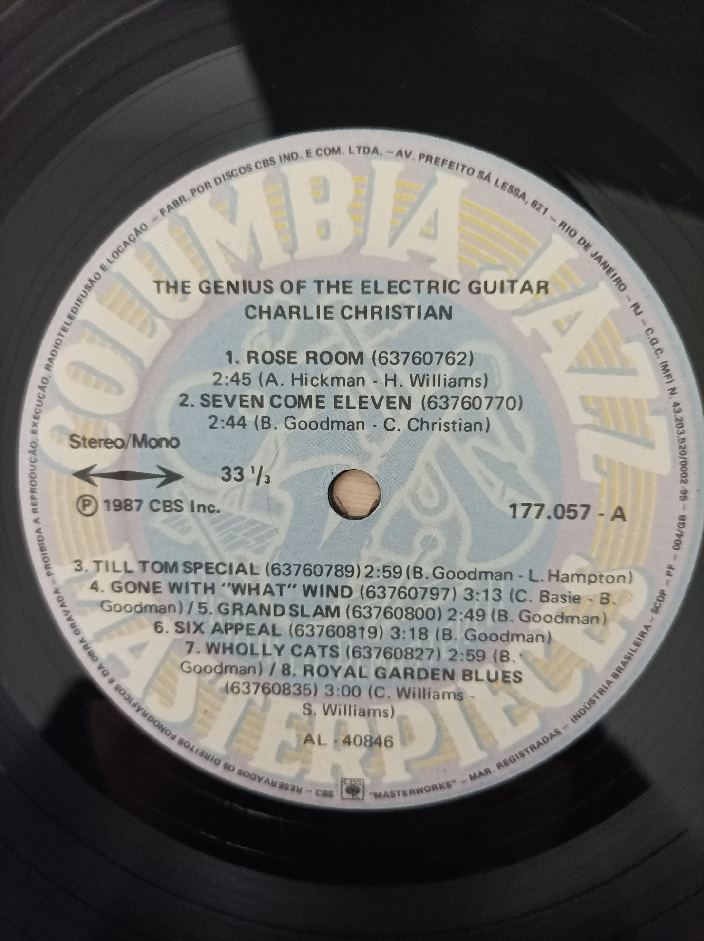 Lp Vinil Charlie Christian The Genius of the Electric Guitar
