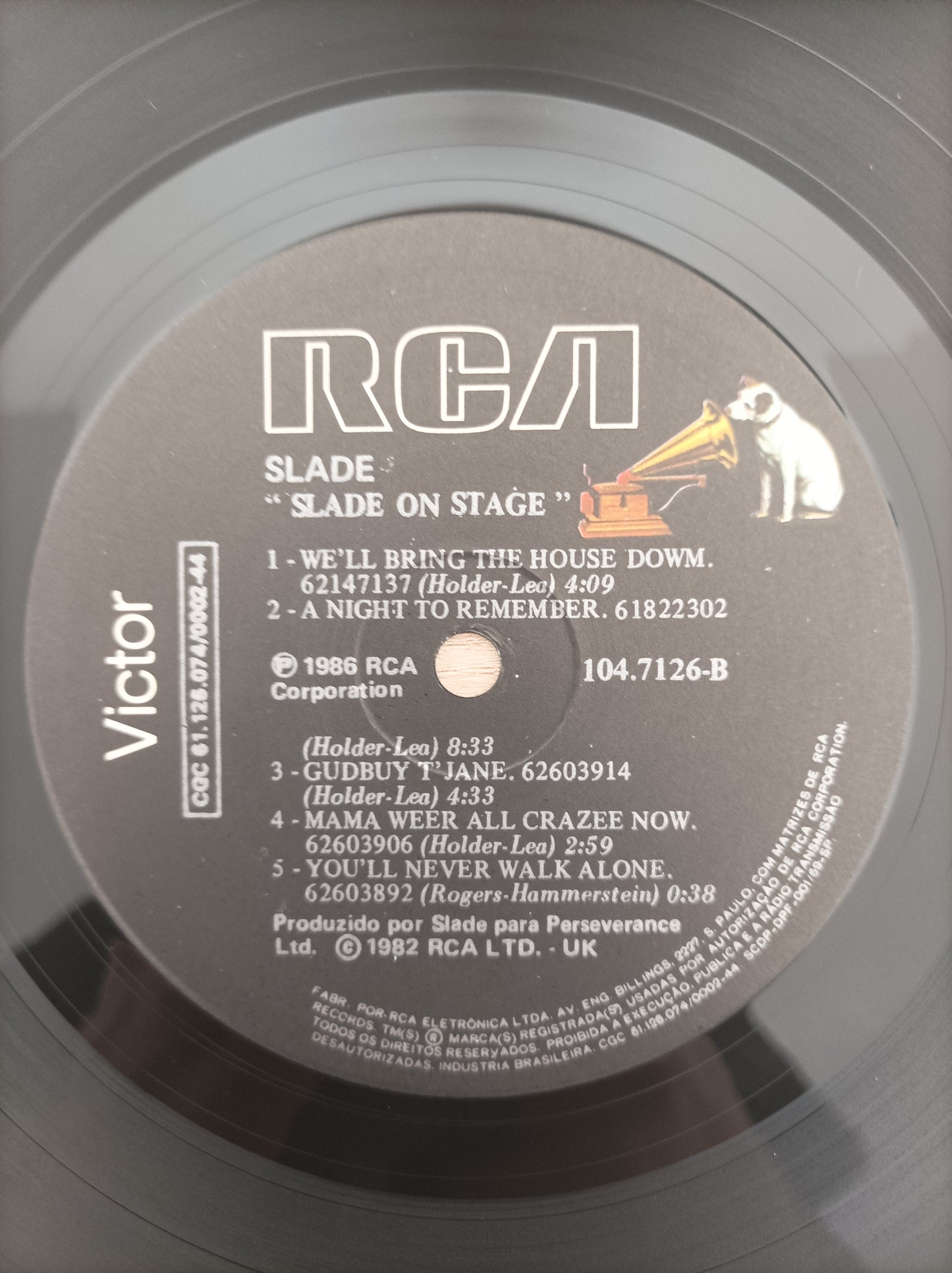 Lp Vinil Slade On Stage