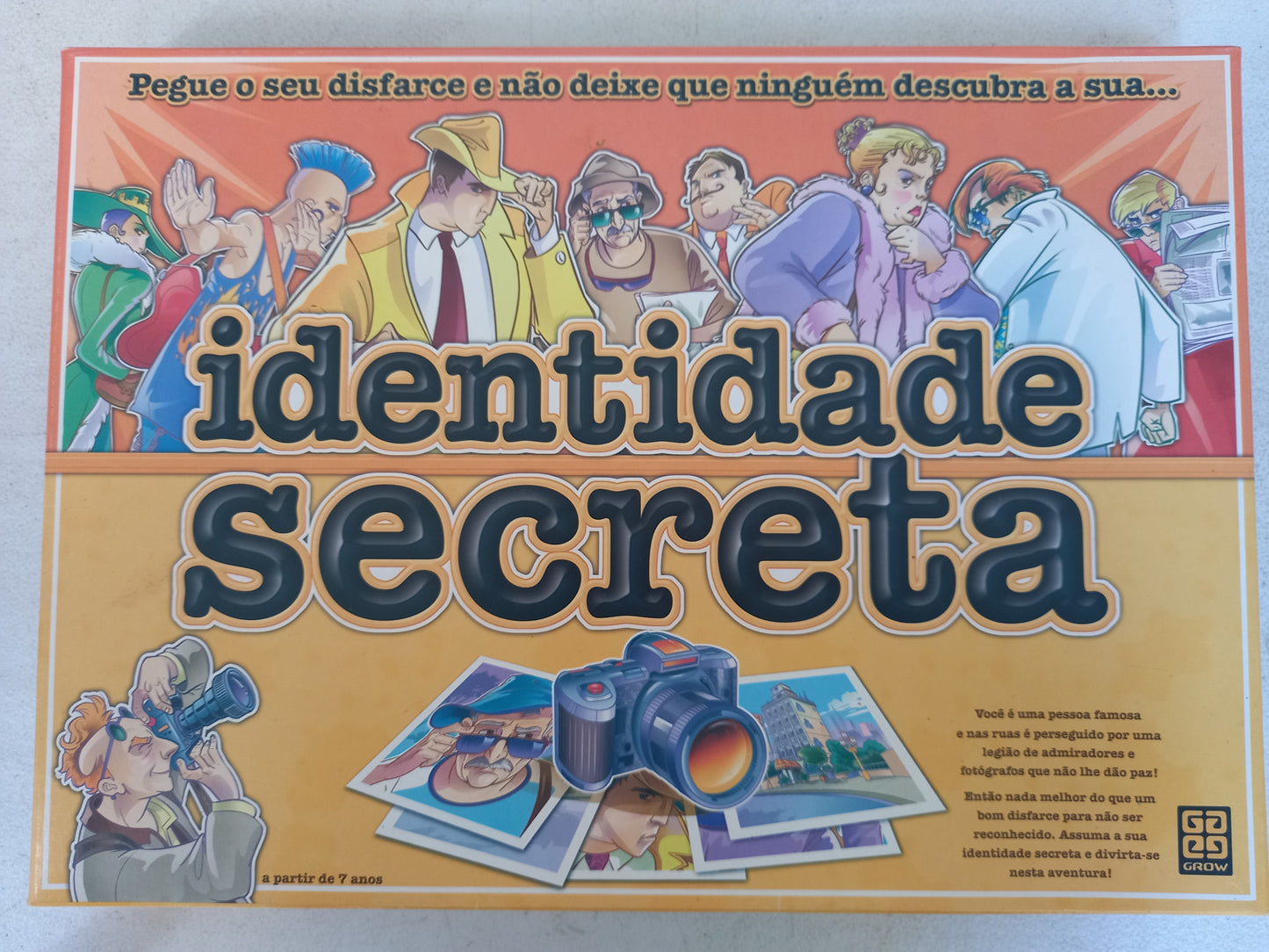 Jogo Identidade Secreta