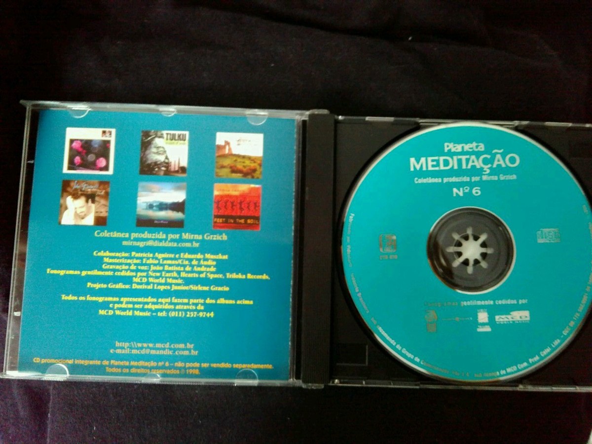 Cd Planeta Meditação Vol. 6
