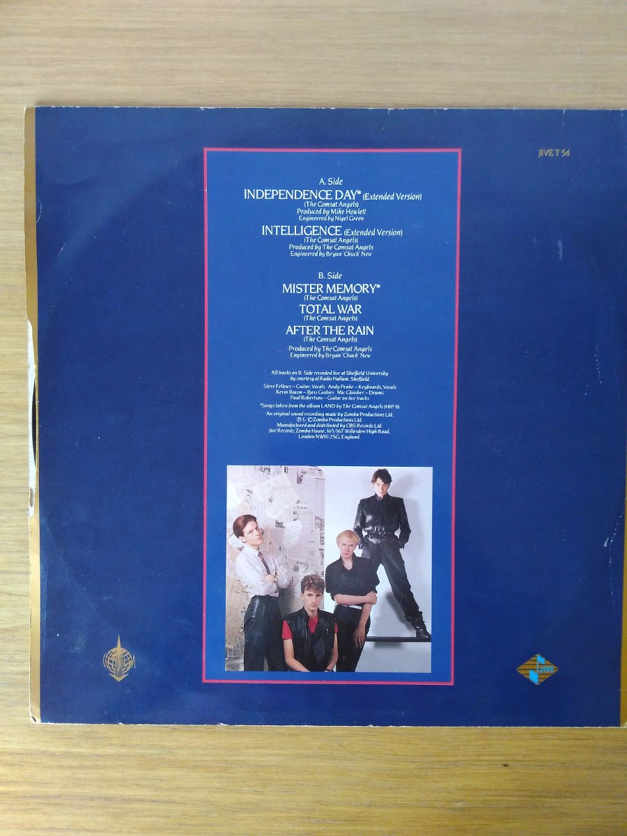 Lp Vinil The Comsat Angels Independence Day