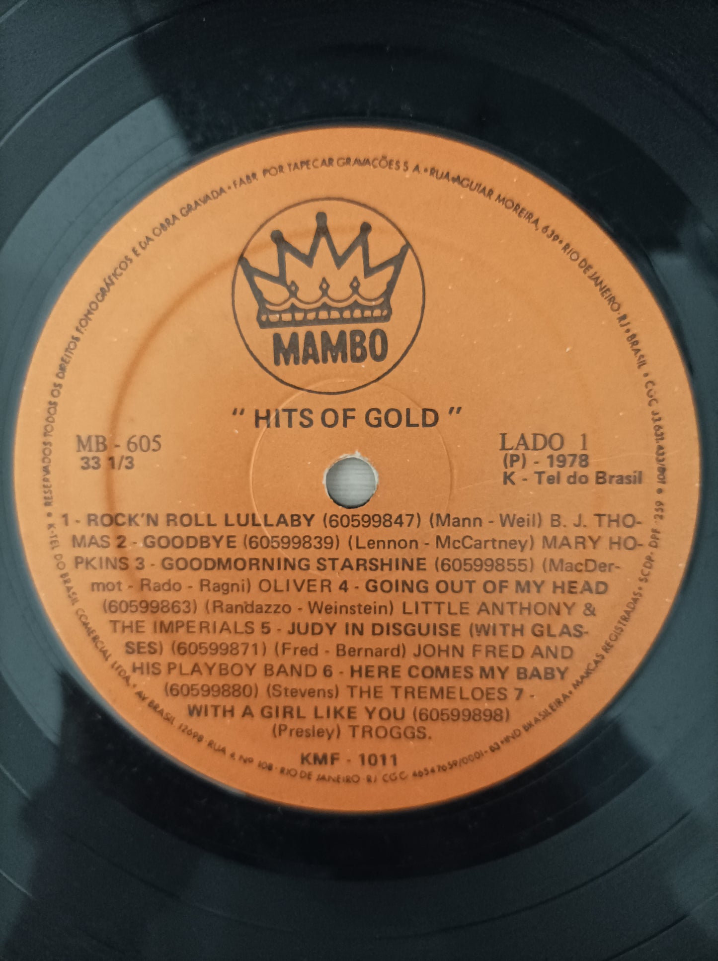 Lp Vinil Hits of Gold