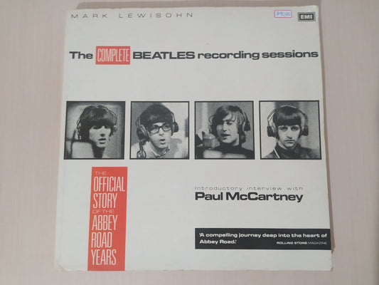 Livro The Complete Beatles Recording Sessions Mark Lewisohn
