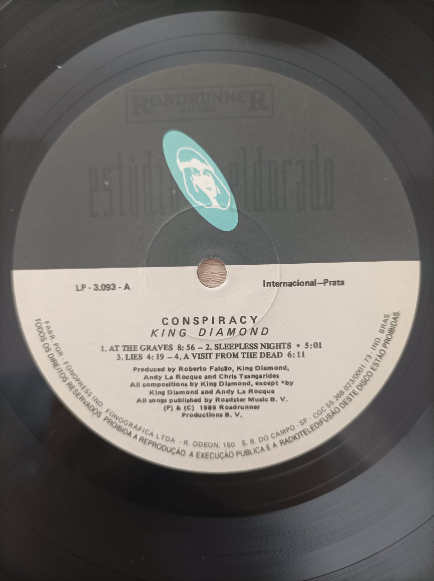 Lp Vinil King Diamond Conspiracy Com encarte