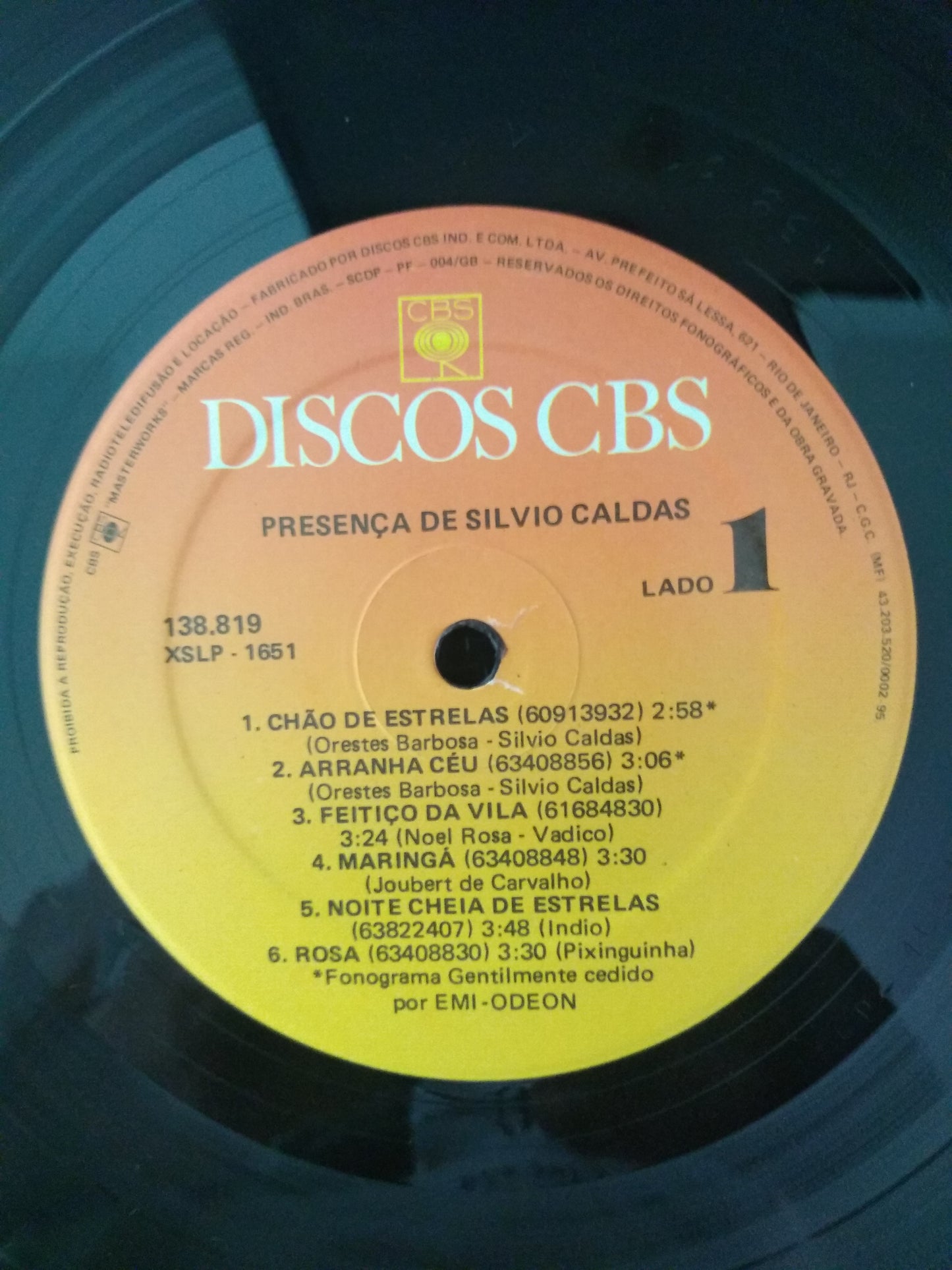Lp Vinil Silvio Caldas Presença De Duplo Com Encarte