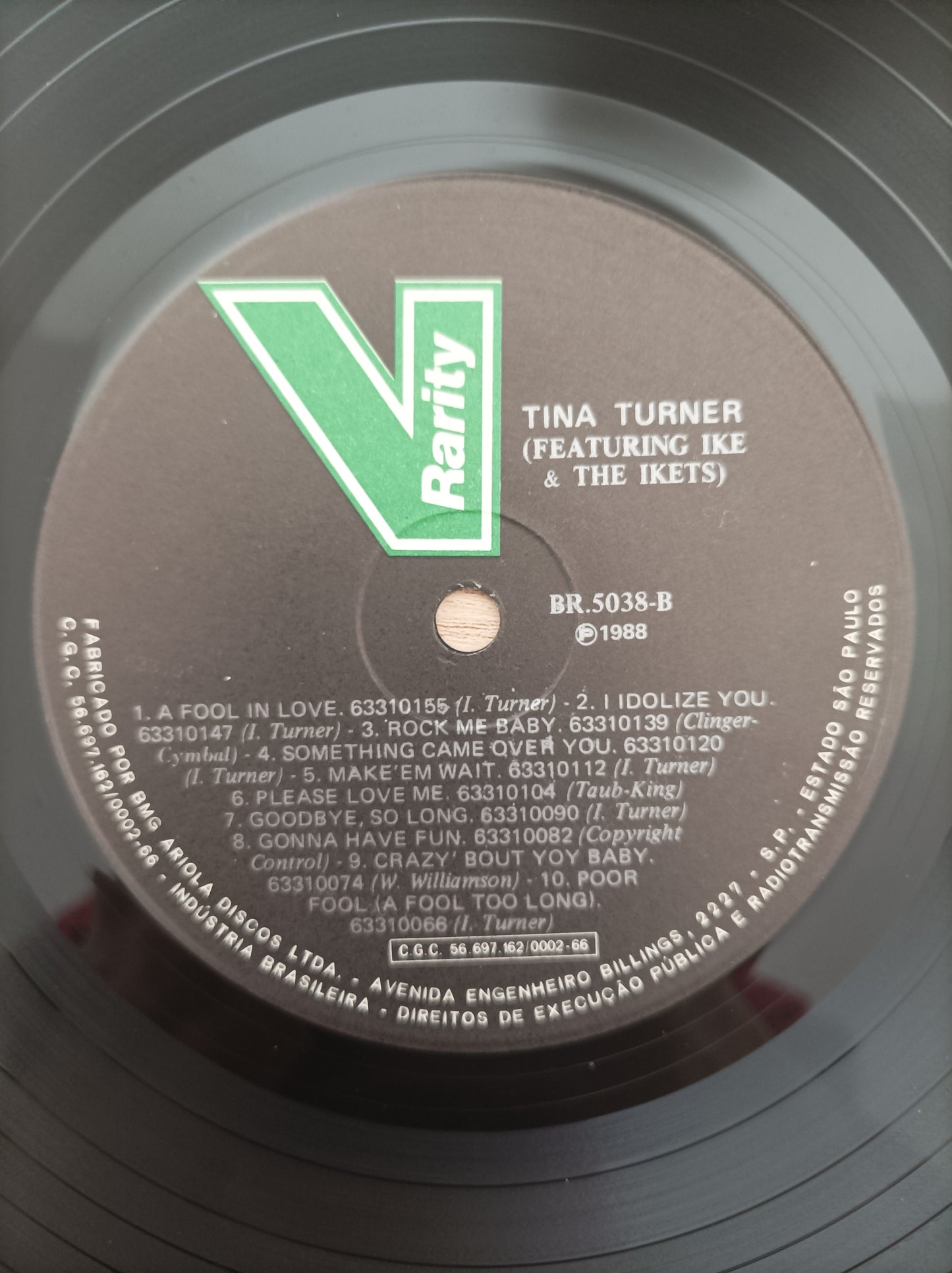Lp Vinil Tina Turner 20 Great Soul Hits