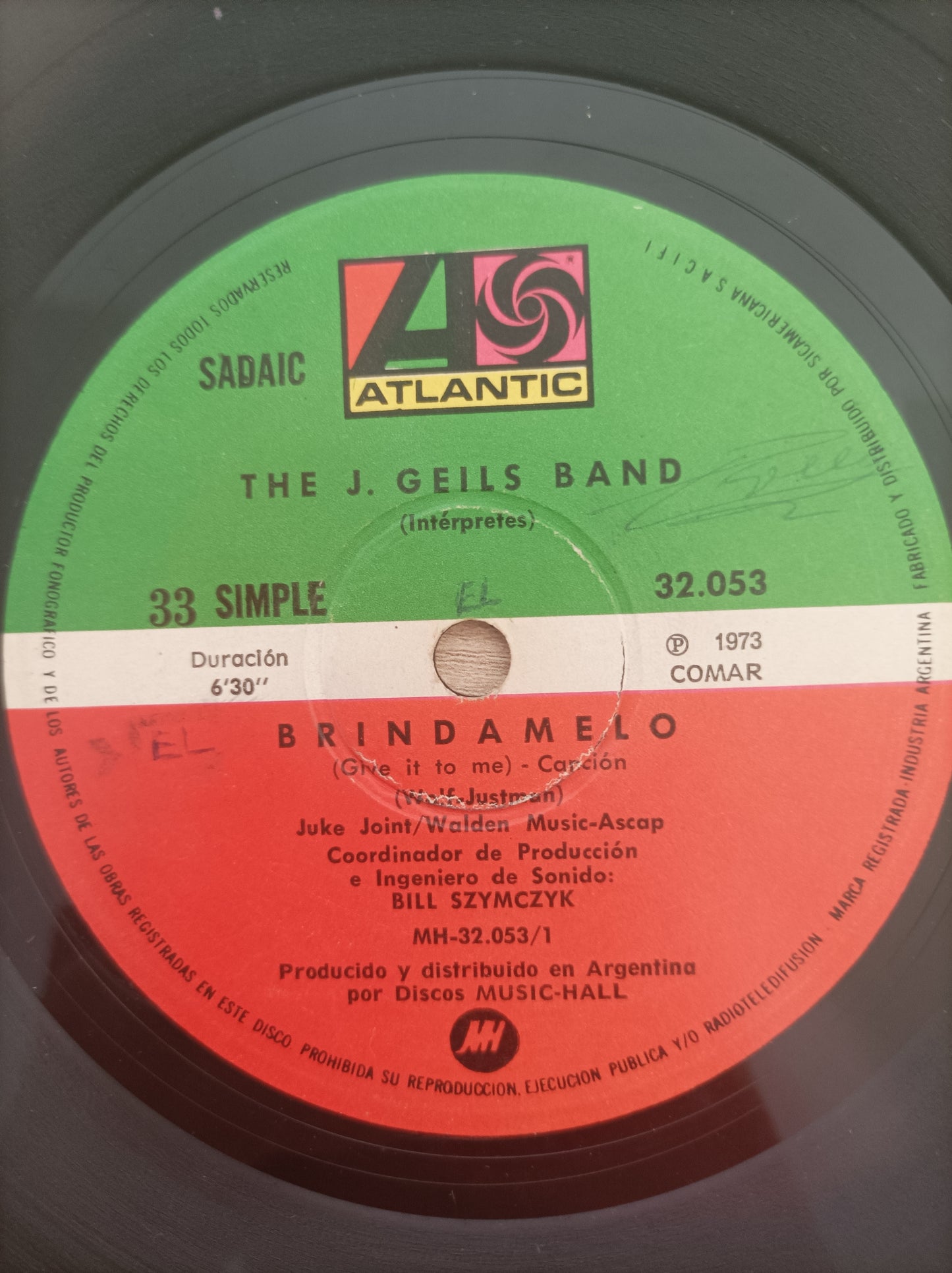 Vinil Compacto The J. Geils Band Brindamelo