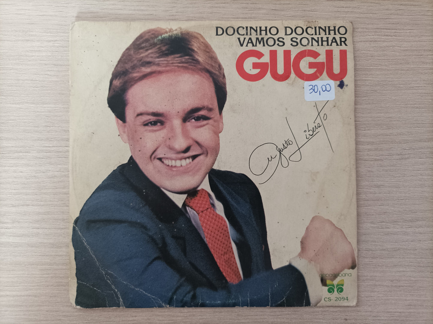 Vinil Compacto Gugu Docinho docinho Vamos sonhar