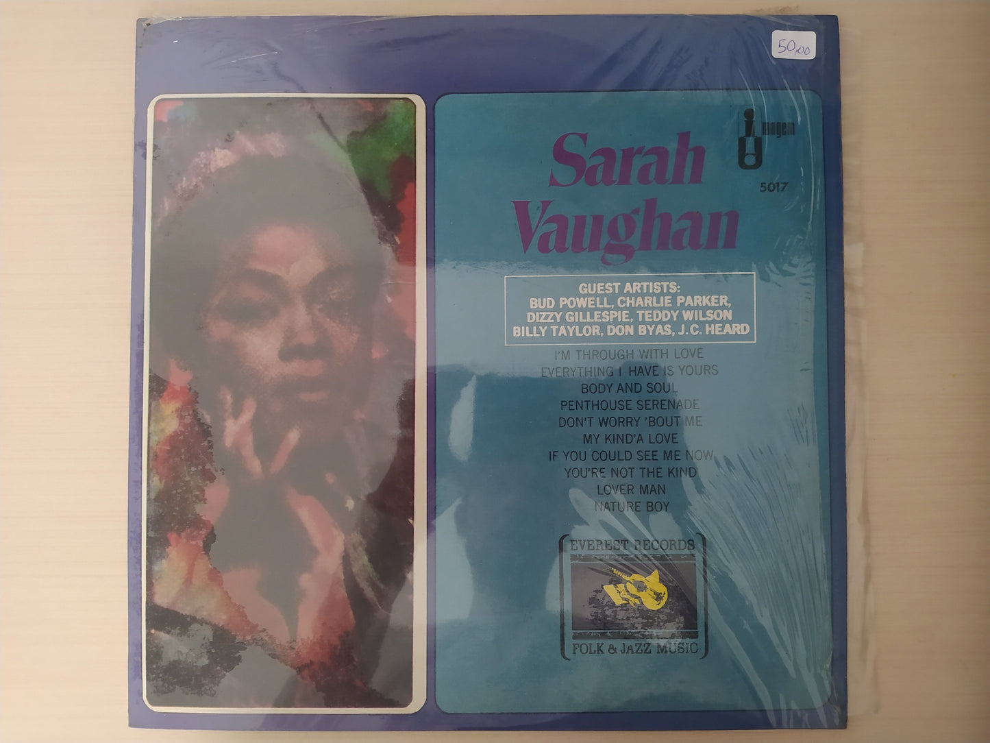 Lp Vinil Sarah Vaughan Guest Artists