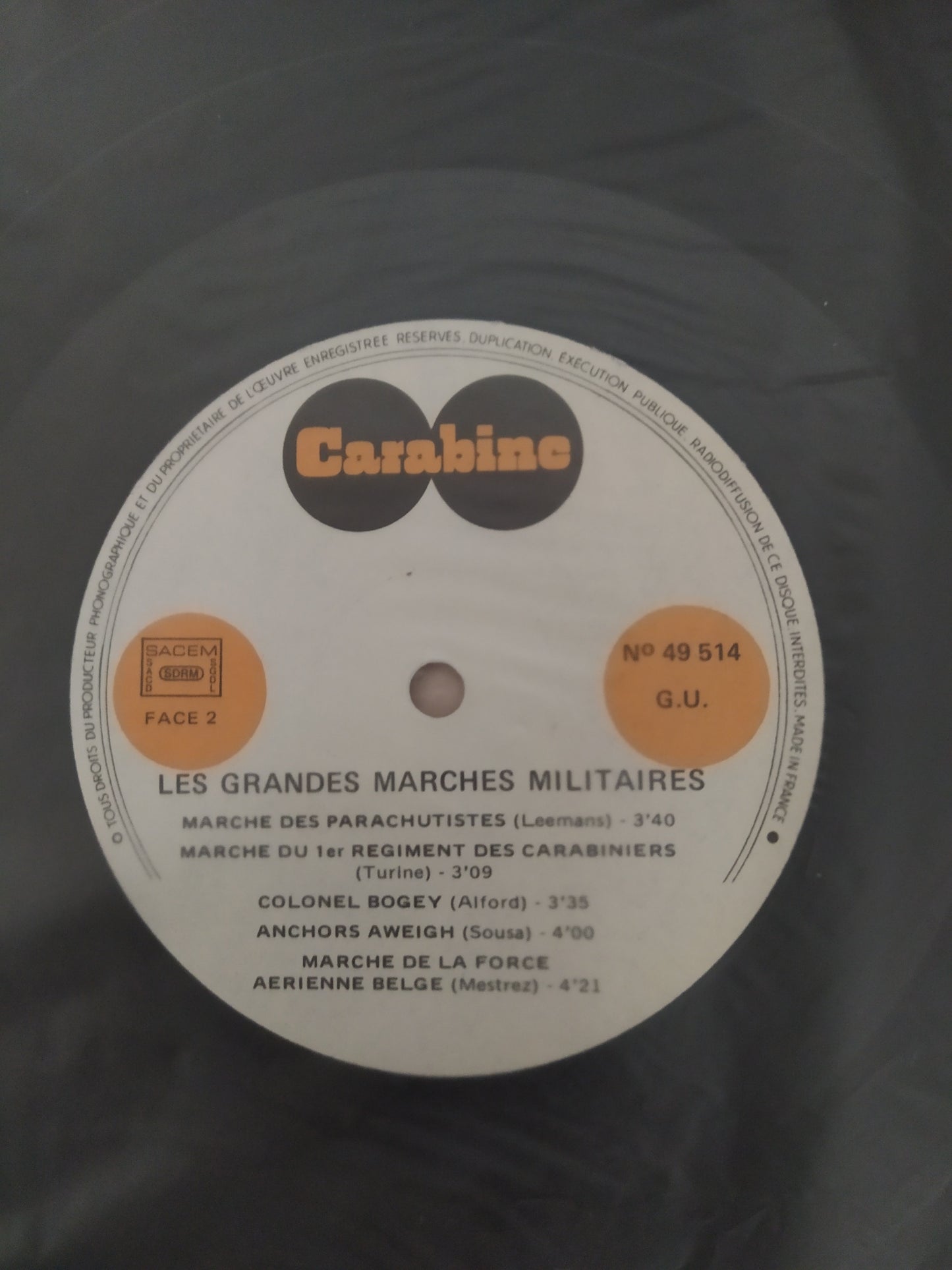 Lp Vinil Les Grandes Marches Militaires