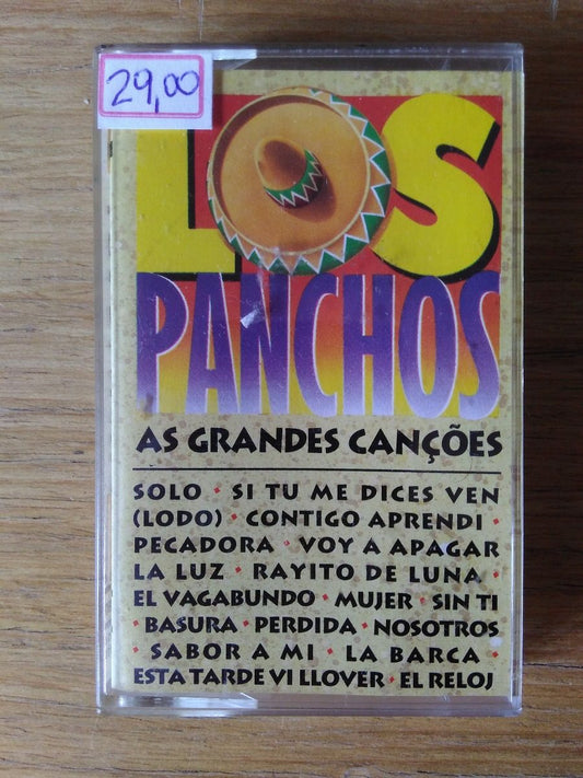 Fita K7 Cassete - Los Panchos Grandes Canções Solo