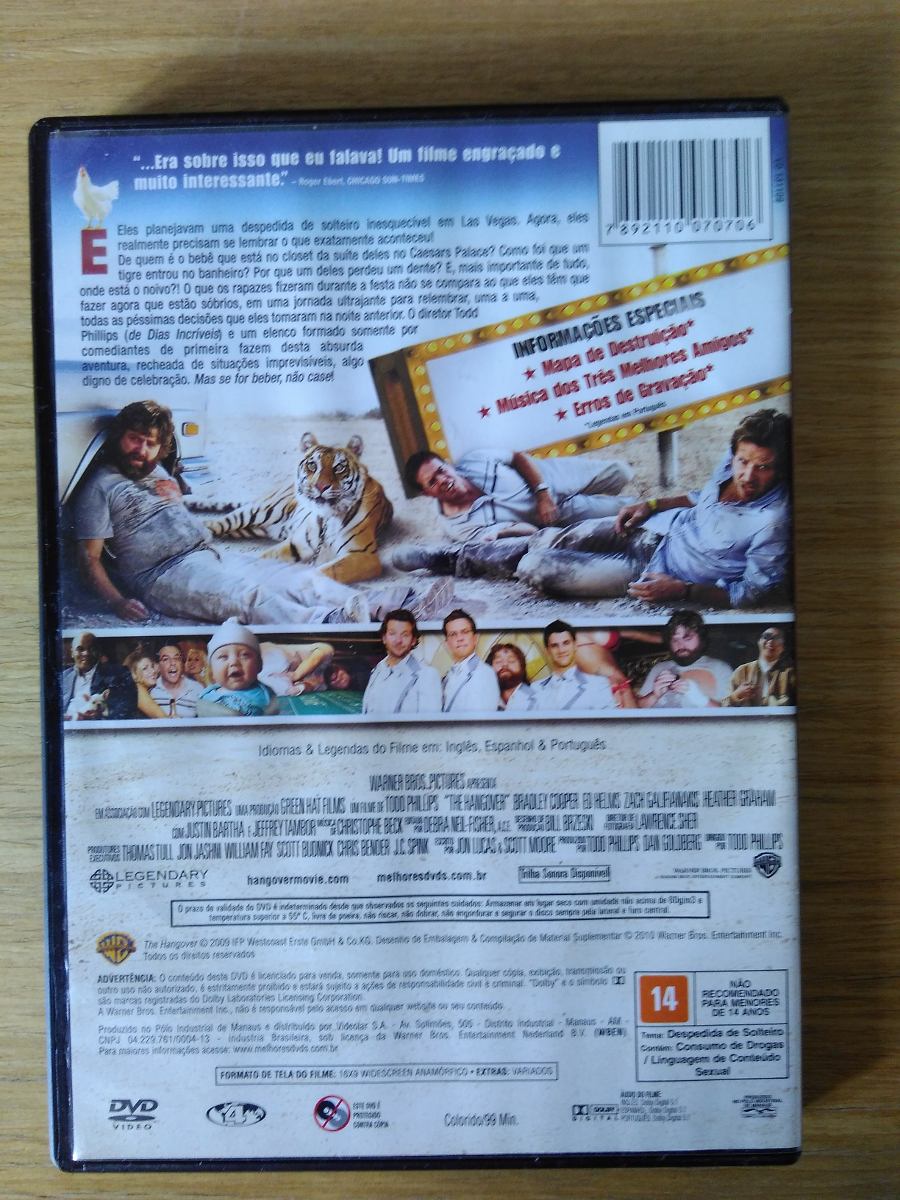 DVD - Se Beber, Não Case!