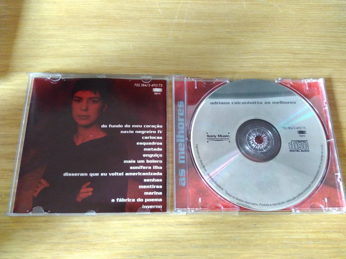 Cd Adriana Calcanhotto As Melhores