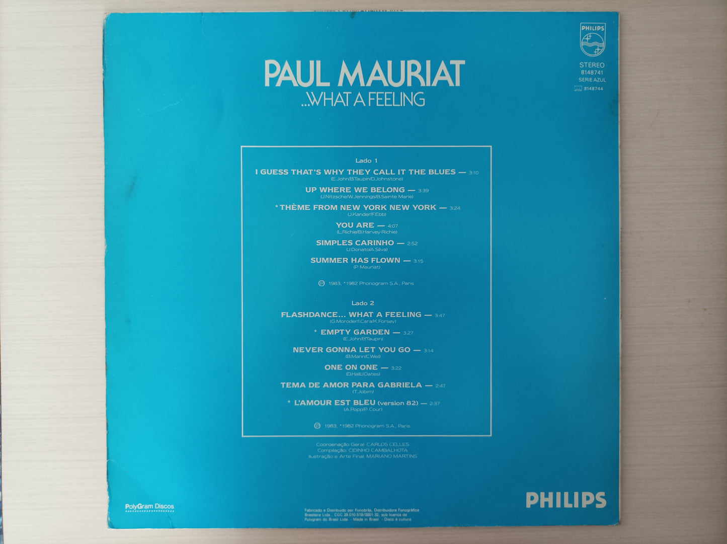 Lp Vinil Paul Mauriat What a feeling