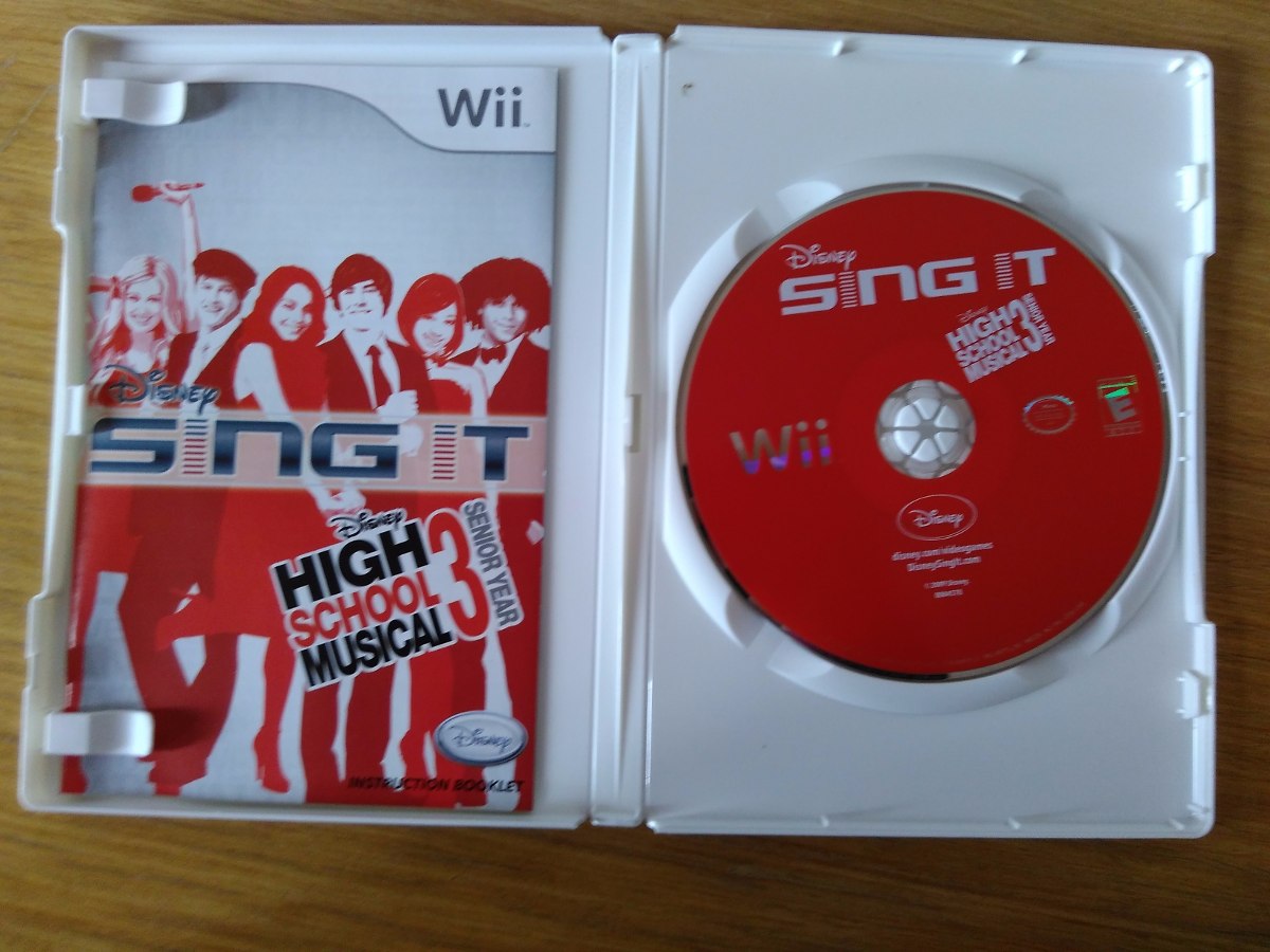 Jogo Nintendo Wii - Sing It High School Musical 3