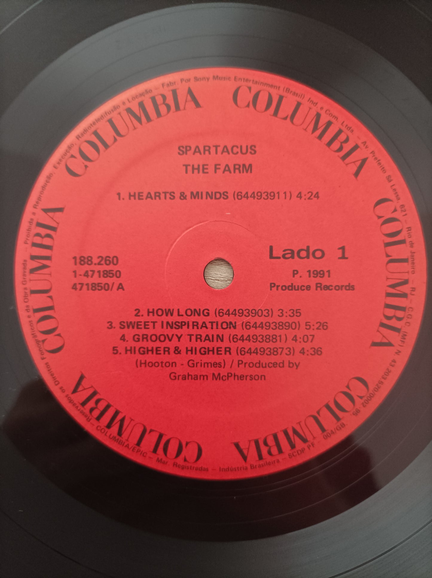 Lp Vinil Farm Spartacus