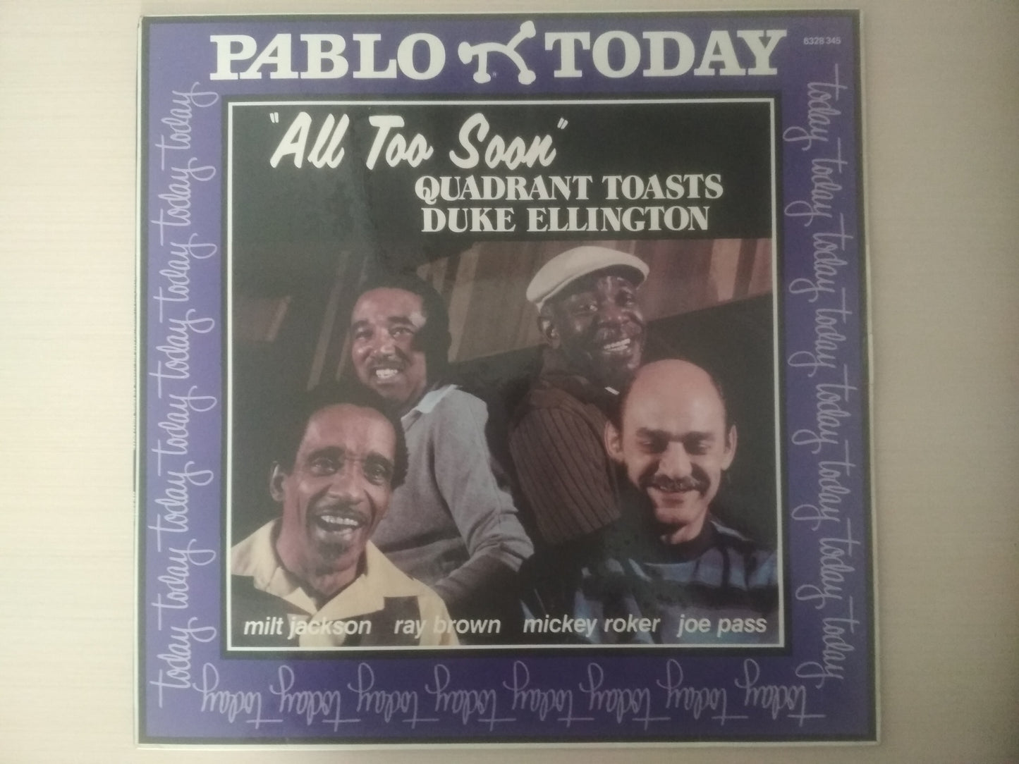 Lp Vinil Quadrant Toasts Duke Ellington All Too Soon
