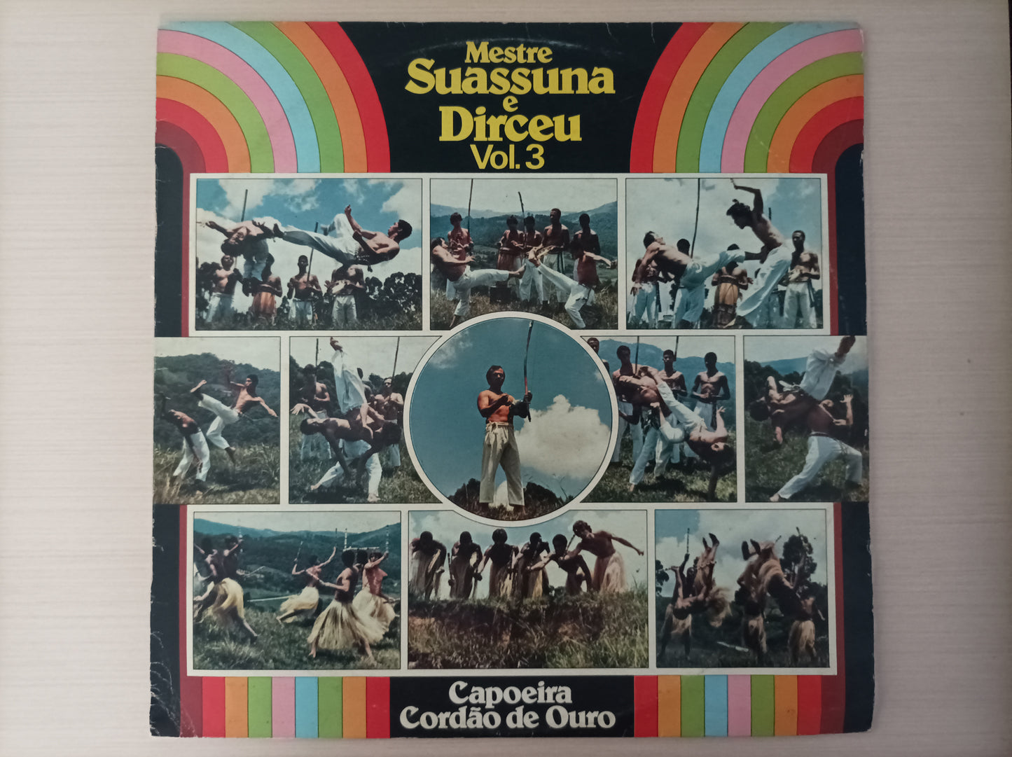 Lp Vinil Suassuna e Dirceu Capoeira Cordão de Ouro Vol. 3