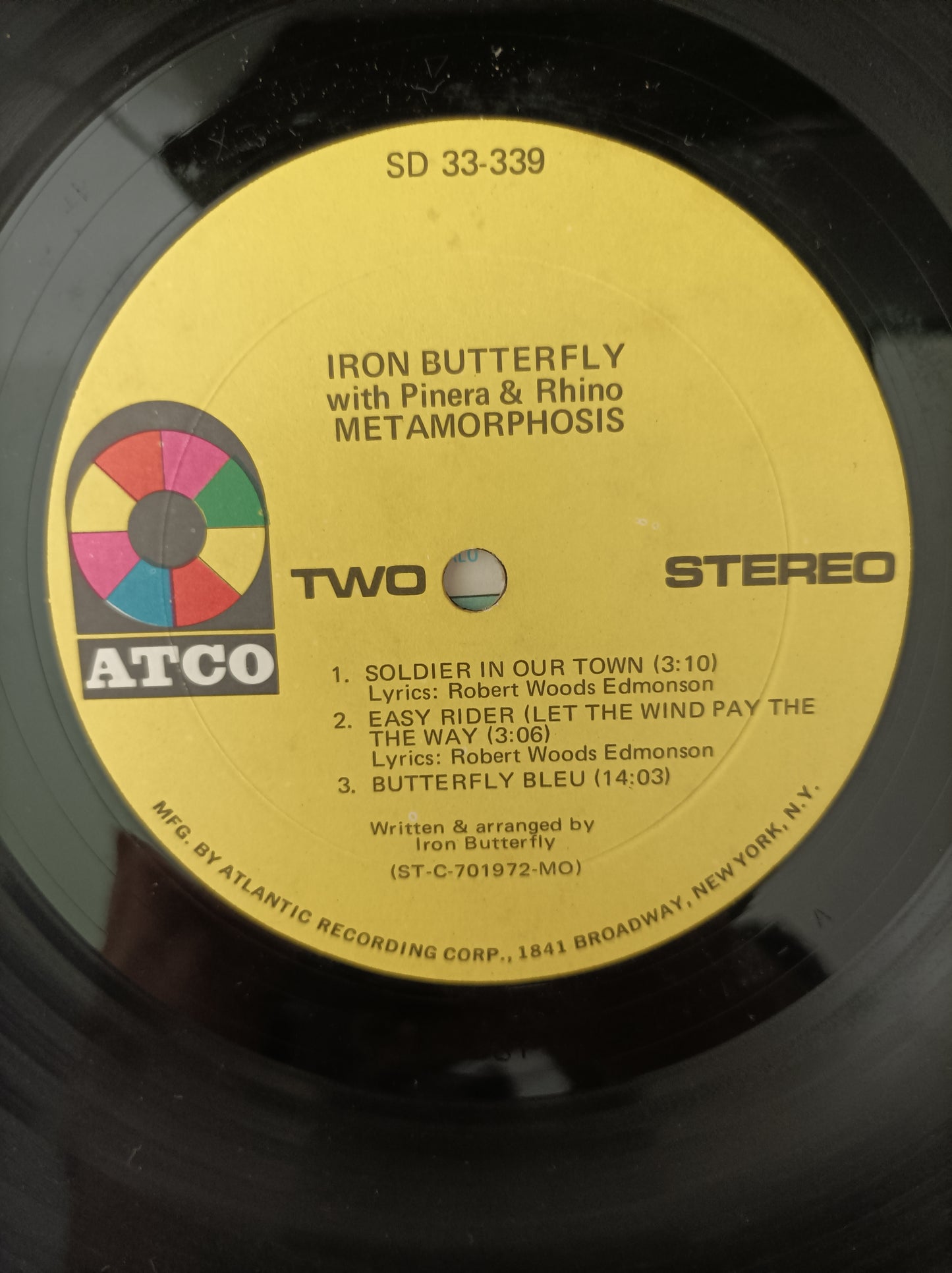Lp Vinil Iron Butterfly Metamorphosis Importado