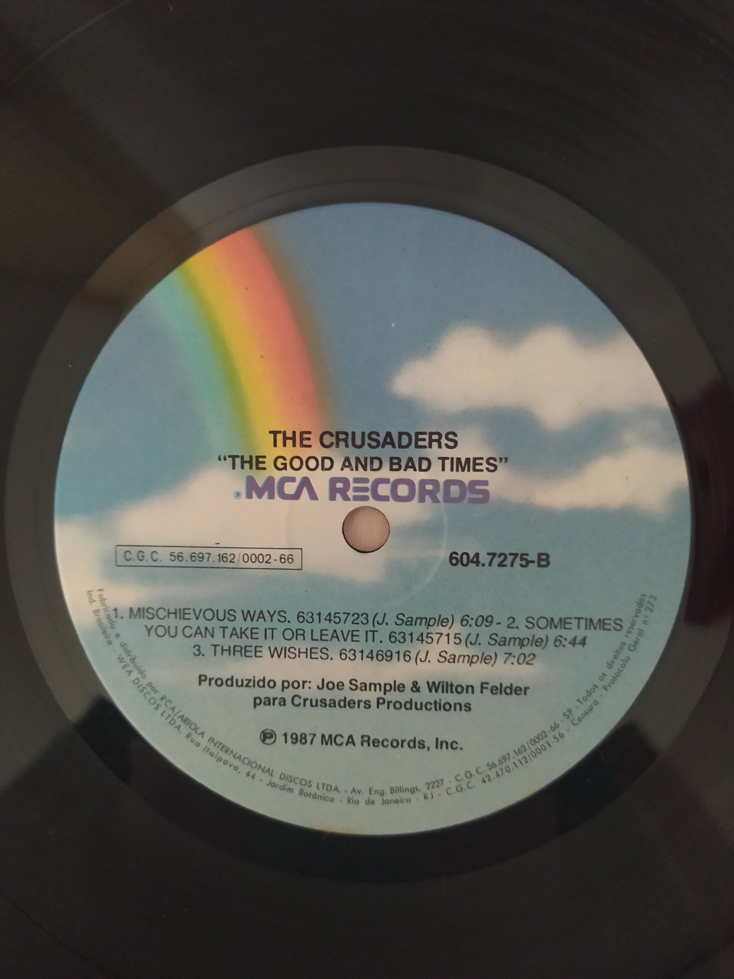 Lp Vinil Crusaders The Good And Bad Times