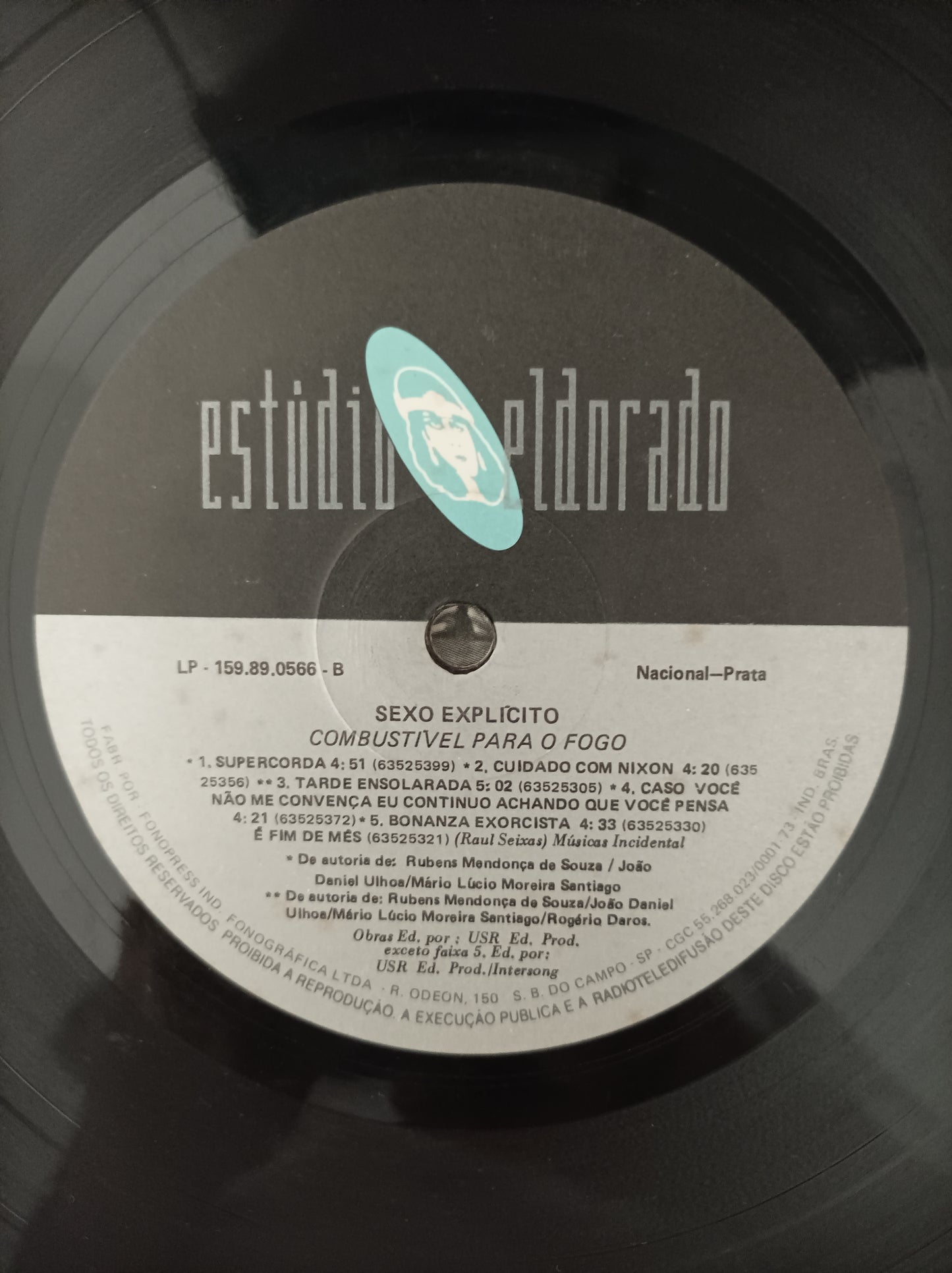 Lp Vinil Sexo explícito Combustível para o fogo Com encarte