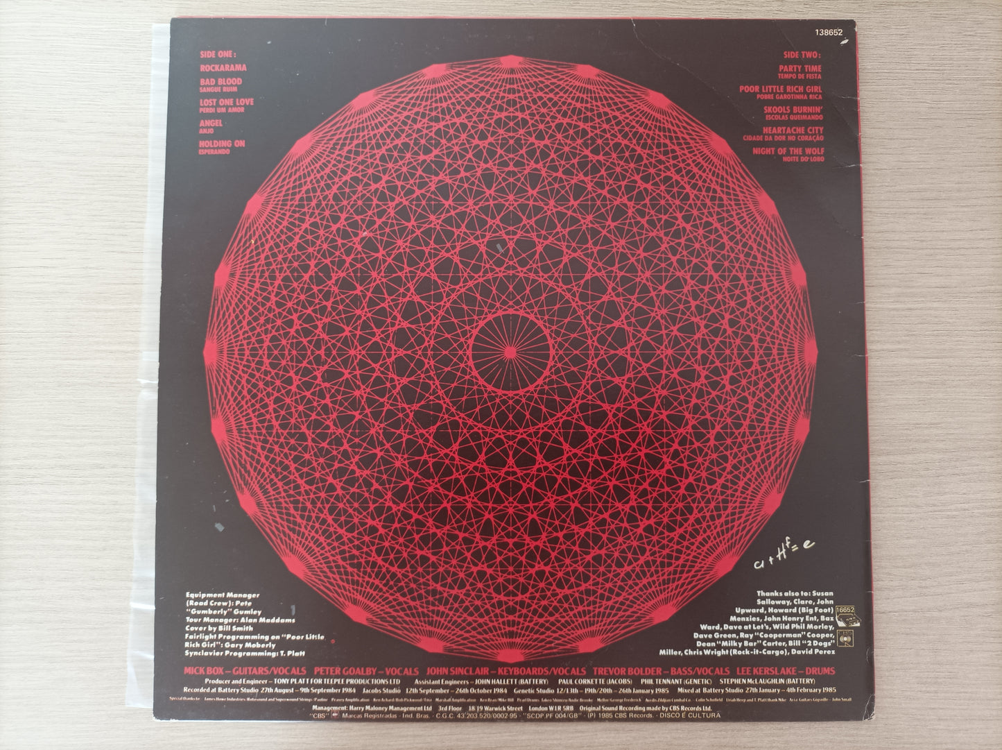 Lp Vinil Uriah Heep Equation