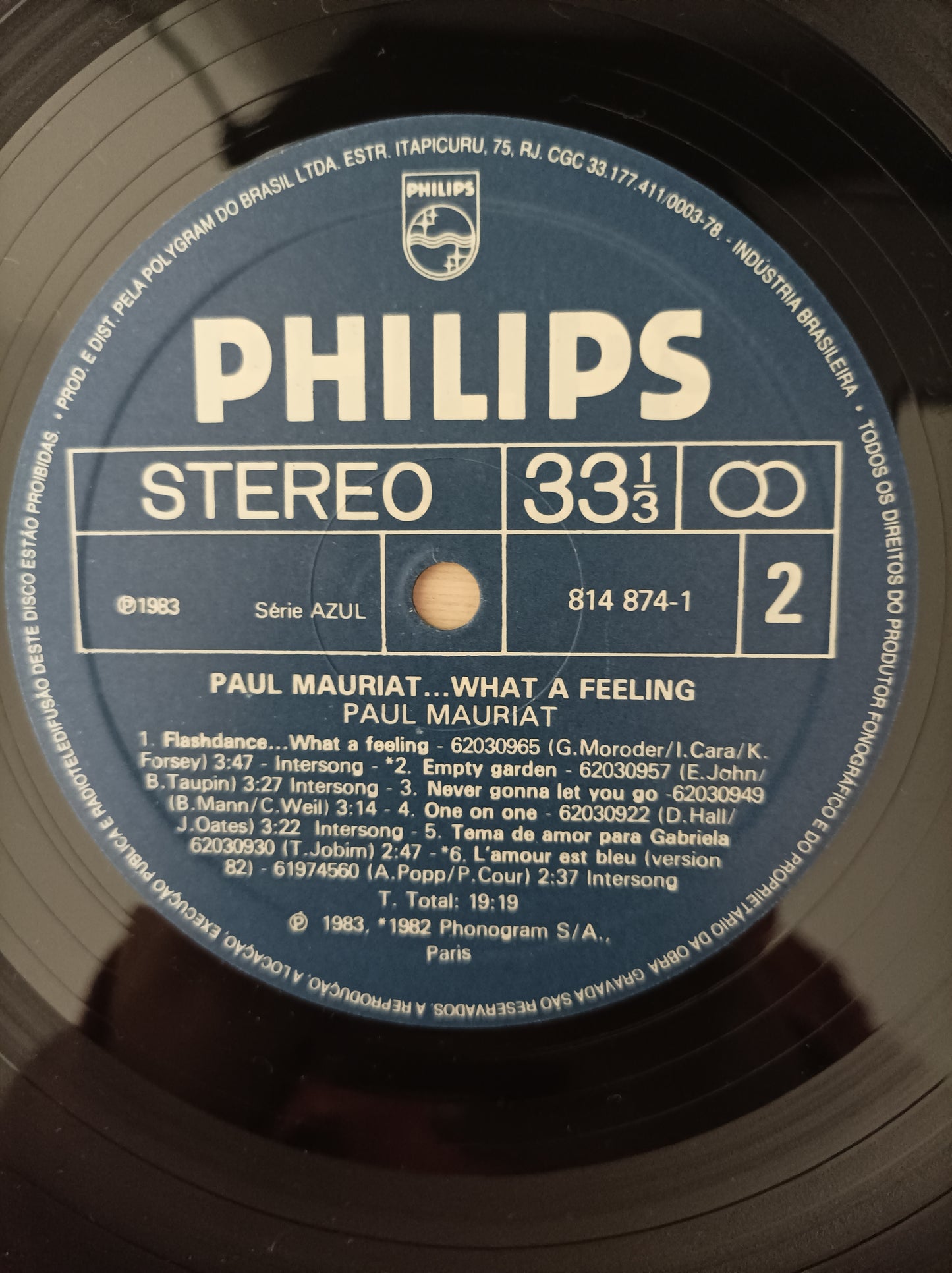 Lp Vinil Paul Mauriat What a feeling