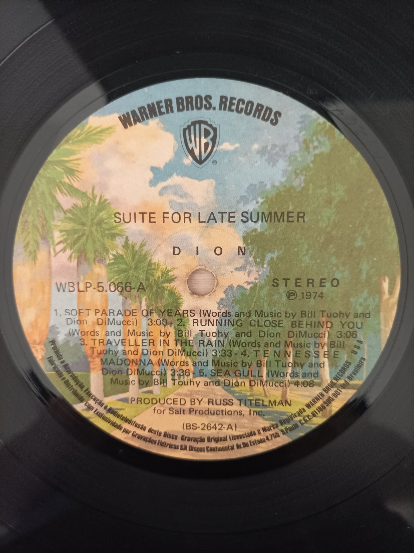 Lp Vinil Dion Suite for late summer