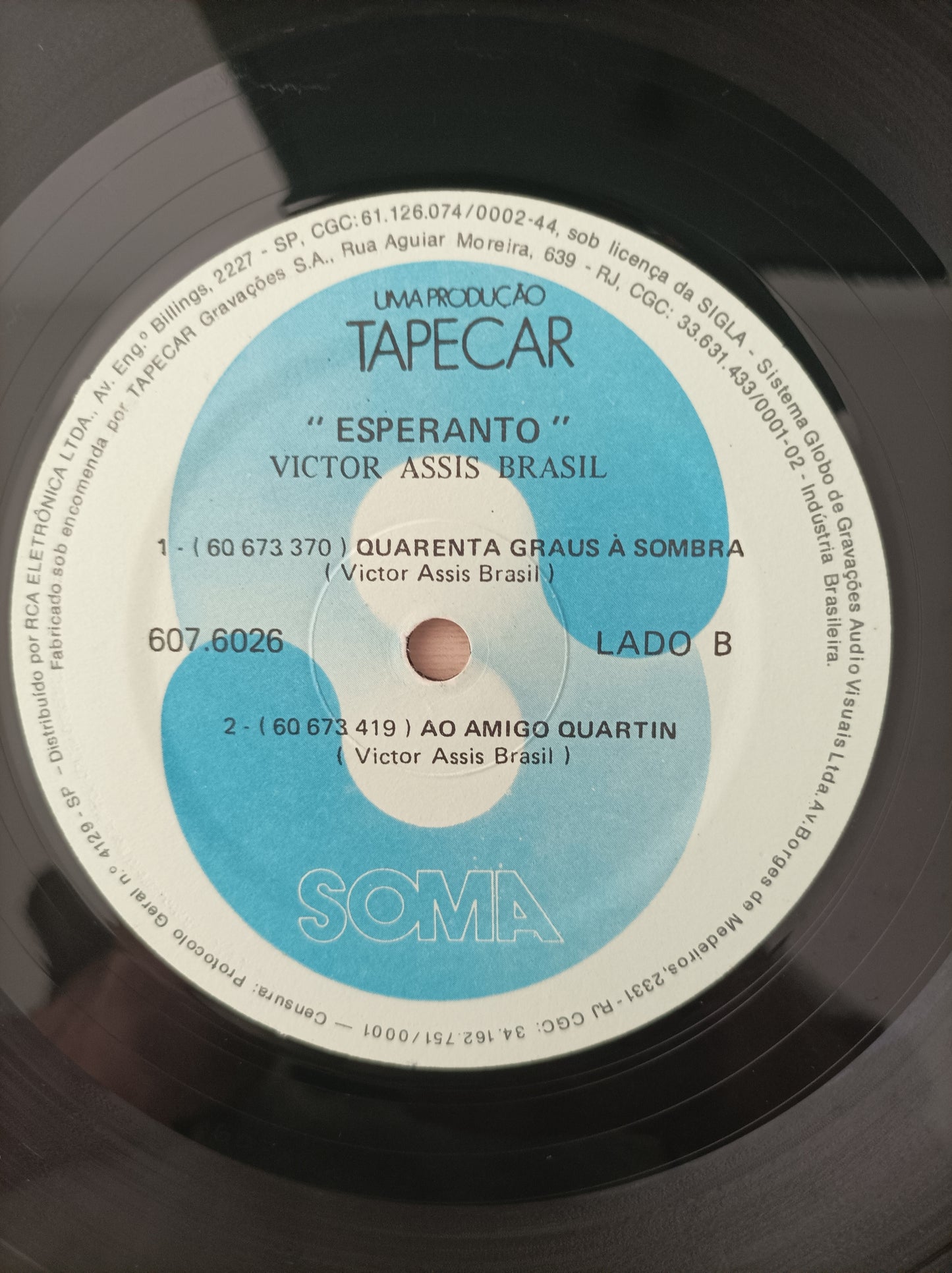 Lp Vinil Victor Assis Brasil Esperanto