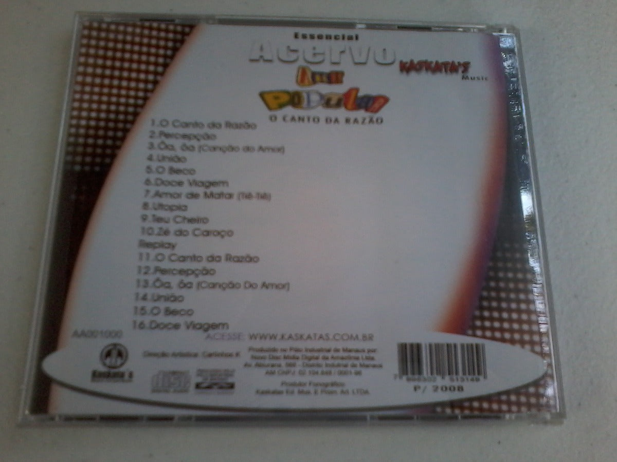 Cd Art Popular O Canto Da Razão