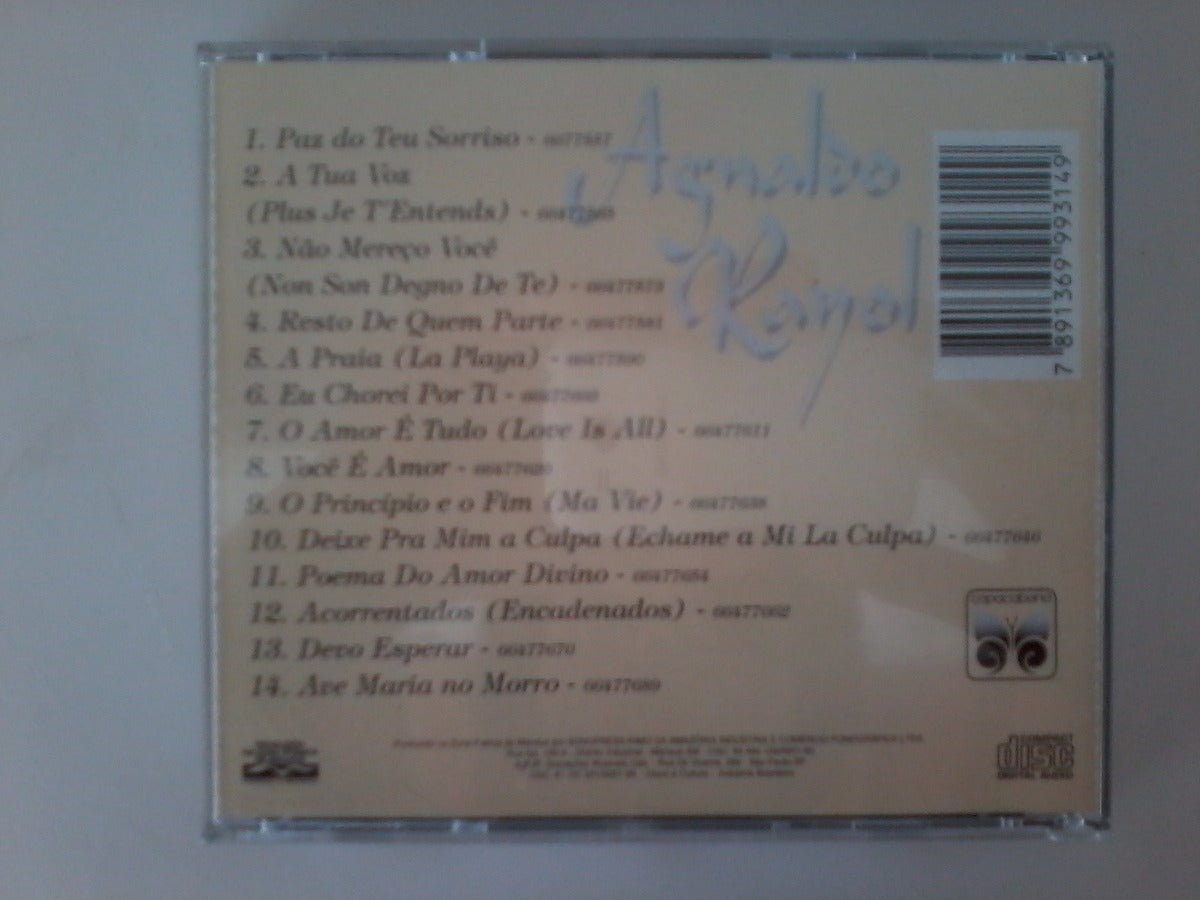 Cd Agnaldo Rayol A Mais Bela Voz Do Brasil