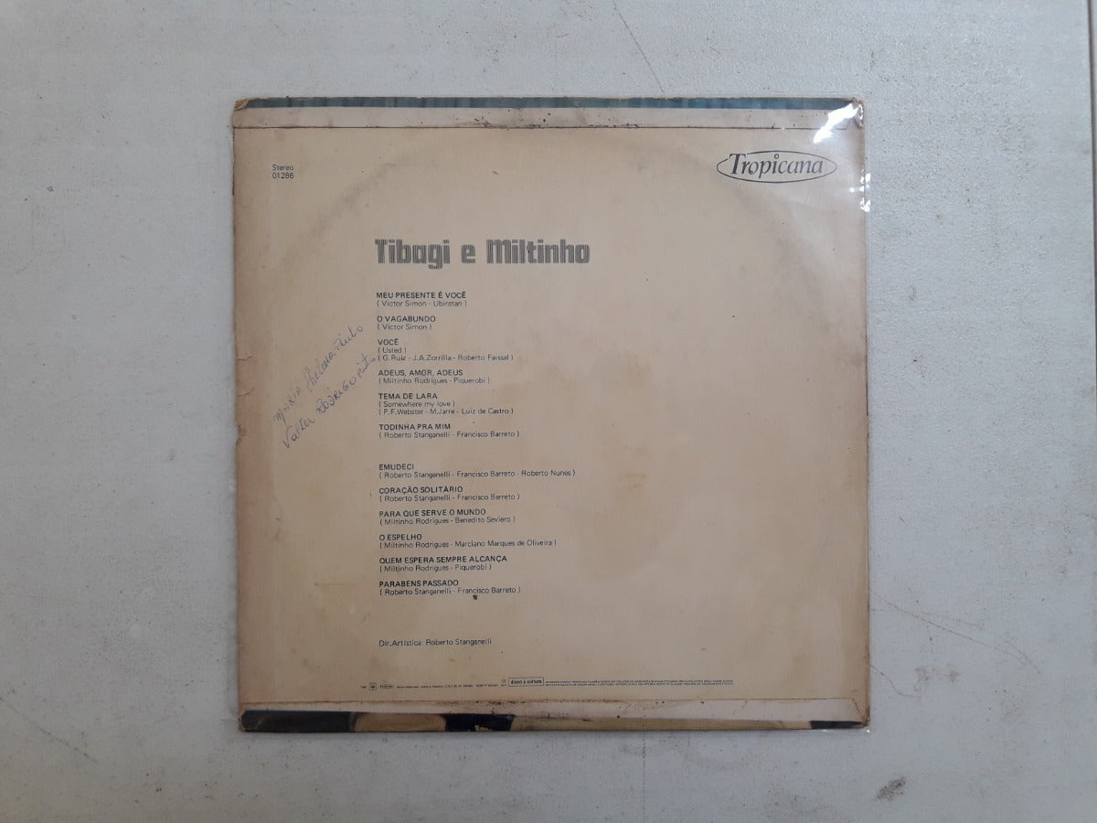 Lp Vinil Tibagi E Miltinho