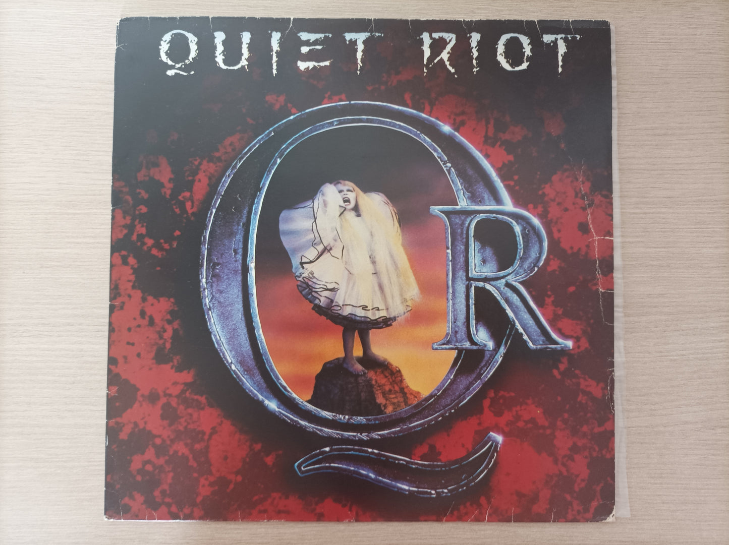 Lp Vinil Riot Quiet 1988 Com encarte