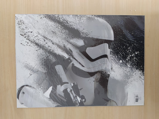 Placa Decorativa Stormtrooper A3 De Pvc 29,5 X 41,5cm