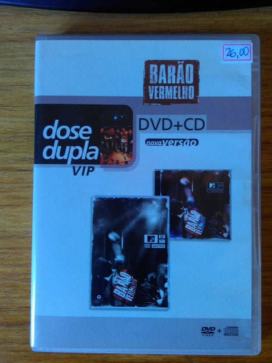 DVD - Barão Vermelho MTV Ao Vivo Cd + Dvd