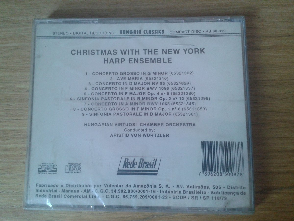 Cd Christmas With The Ny Harp Ensemble - Lacrado