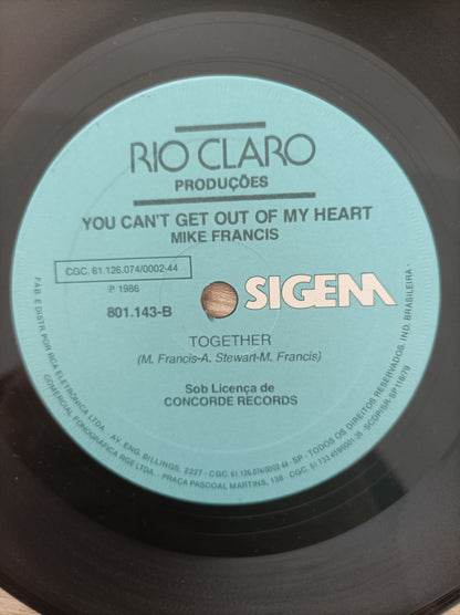 Vinil Compacto Roda de Fogo You Can't Get Out of My Heart