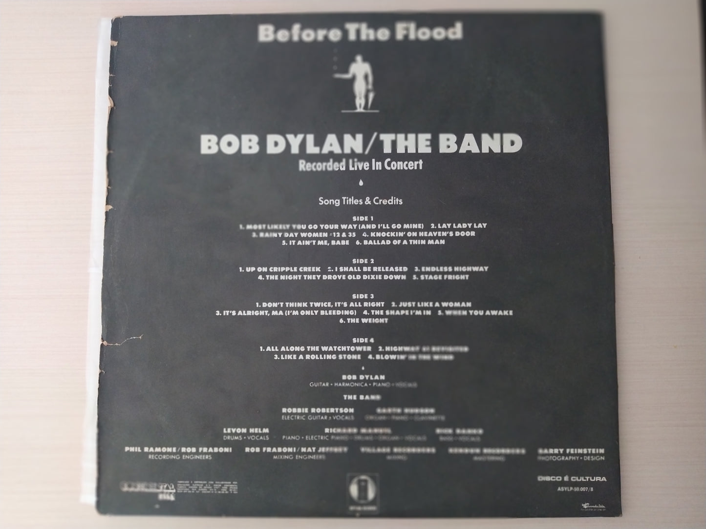 Lp Vinil Bob Dylan The Band Duplo