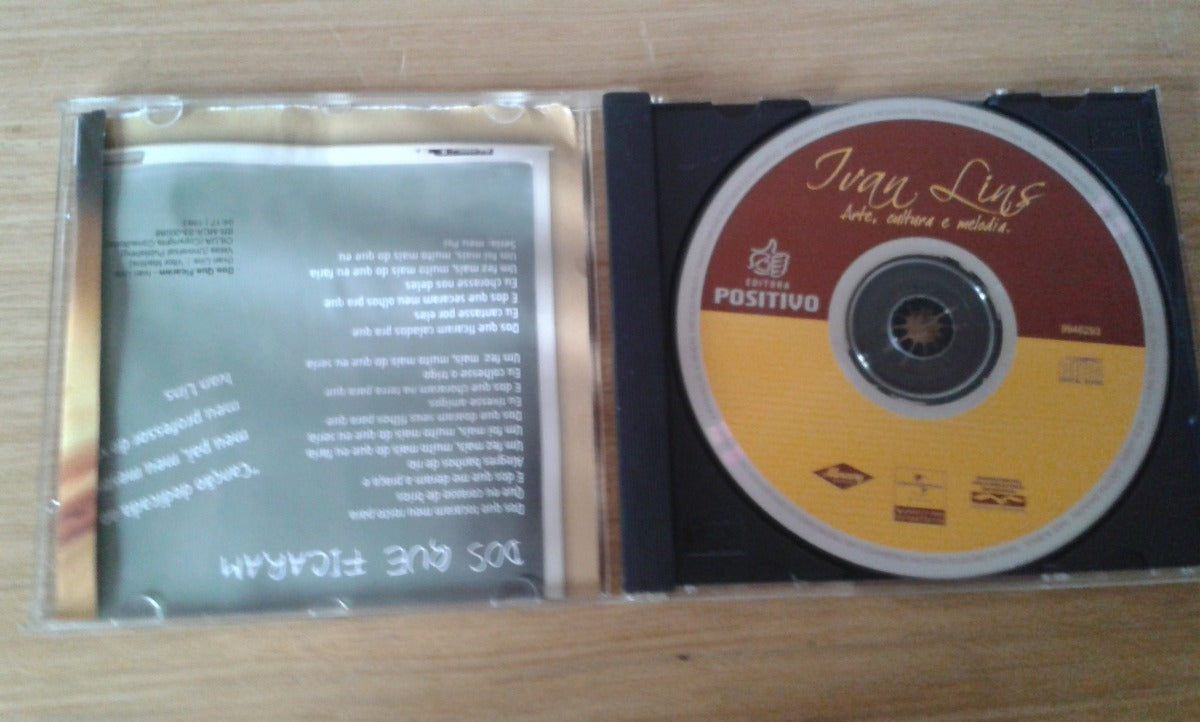 Cd Ivan Lins Arte, Cultura E Melodia