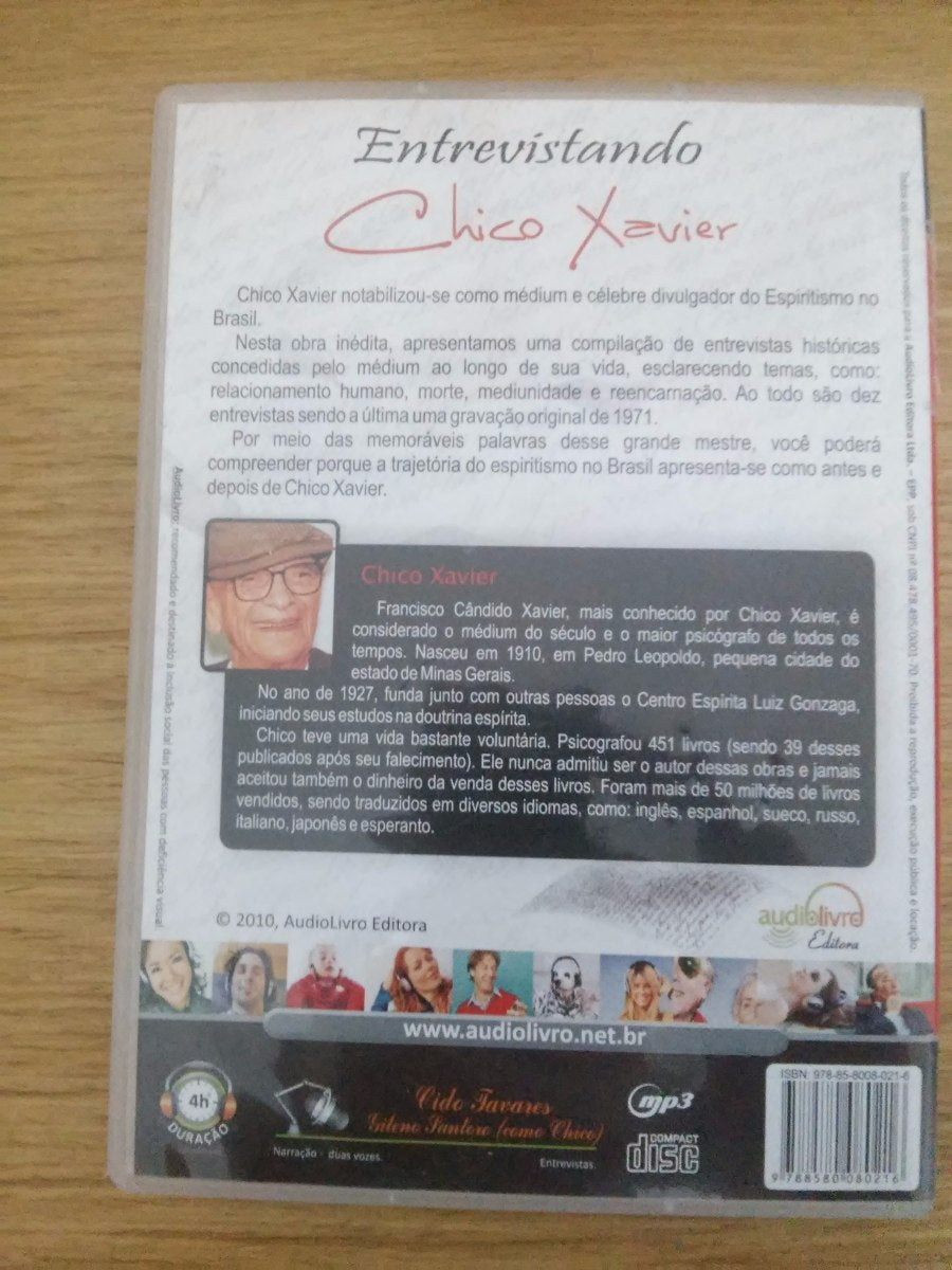 DVD - Entrevistando Chico Xavier