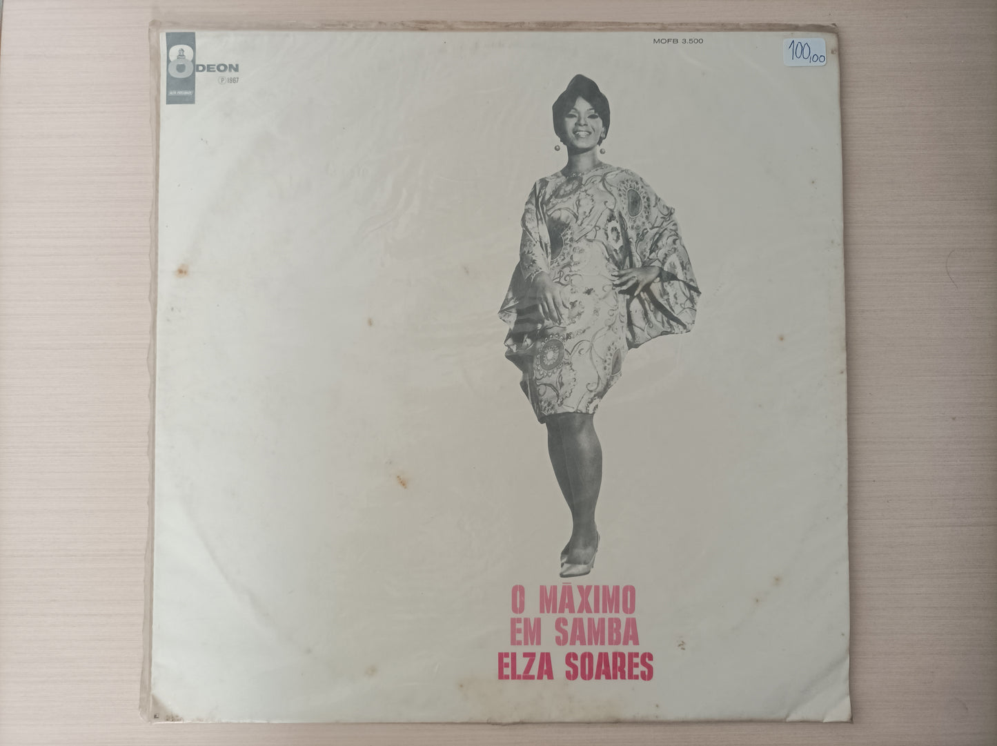 Lp Vinil Elza Soares O máximo em samba