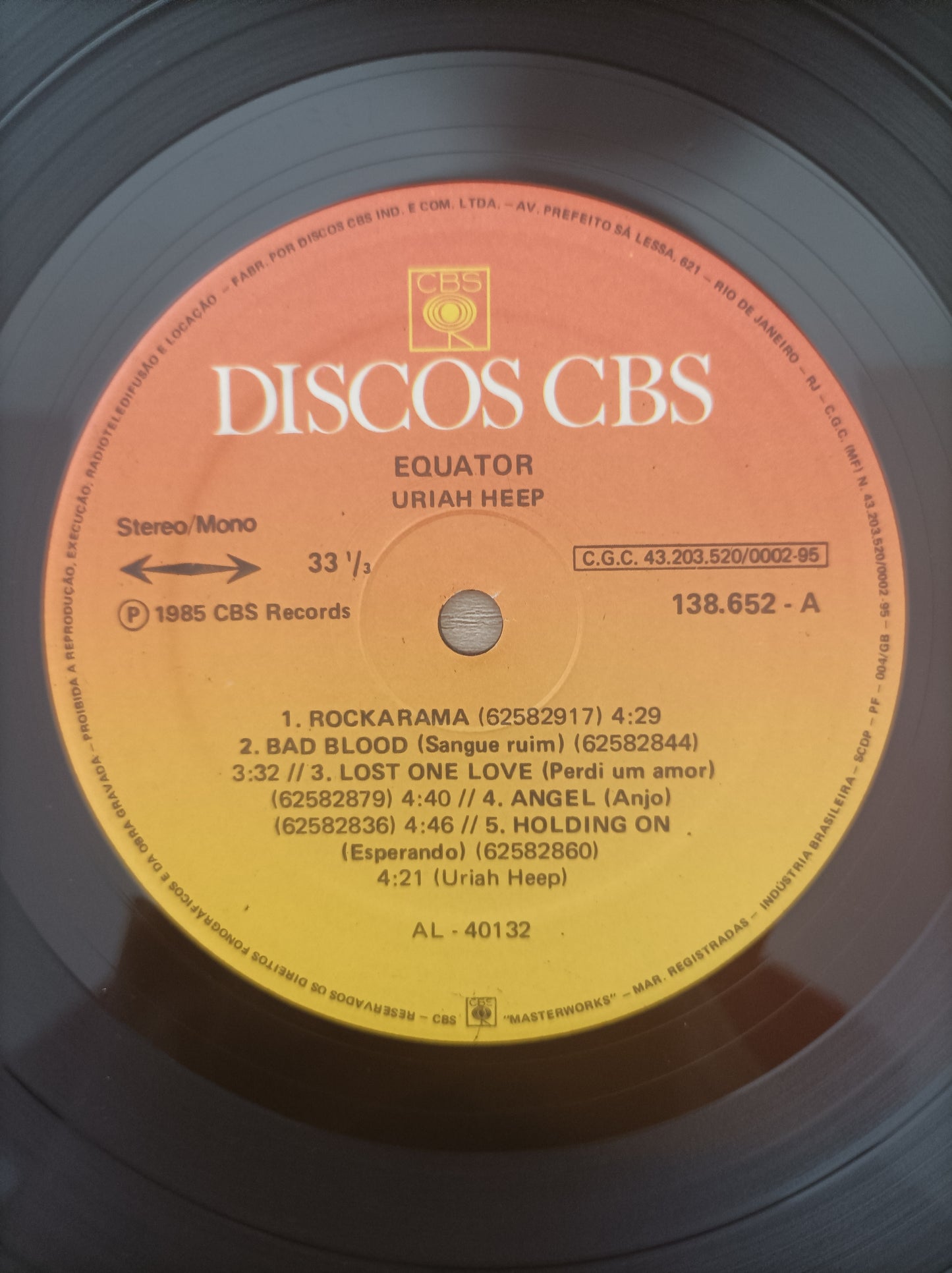 Lp Vinil Uriah Heep Equation