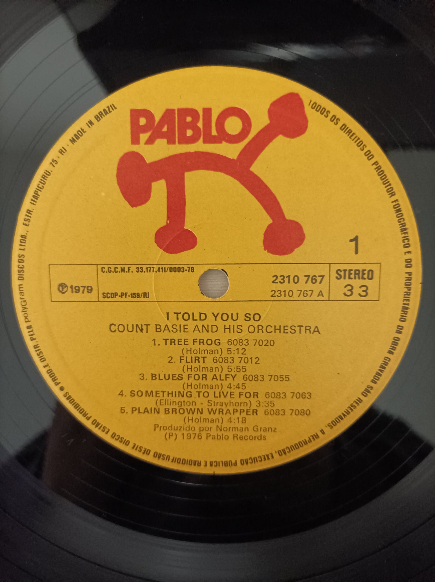 Lp Vinil Count Basie I told you so
