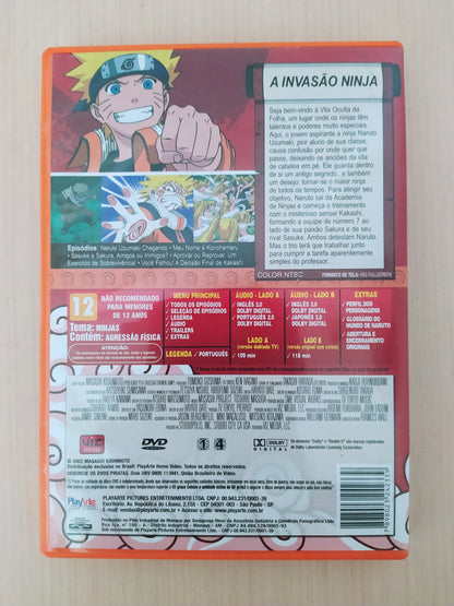 Dvd Naruto A Invasão Ninja Vol. 1