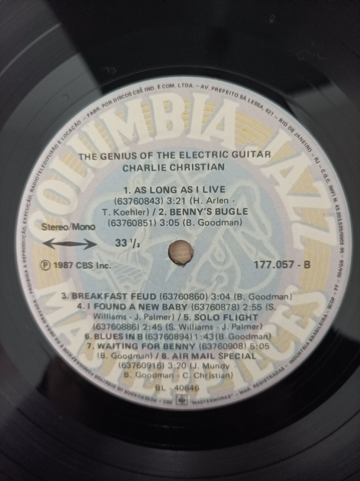 Lp Vinil Charlie Christian The Genius of the Electric Guitar